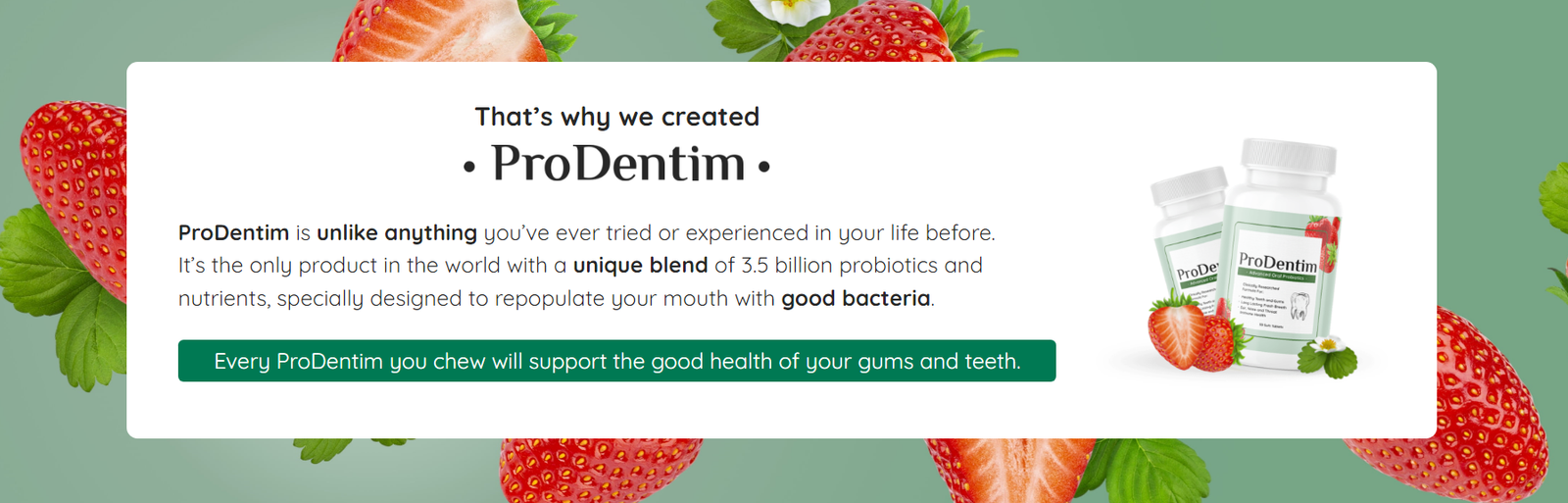 ProDentim customer review